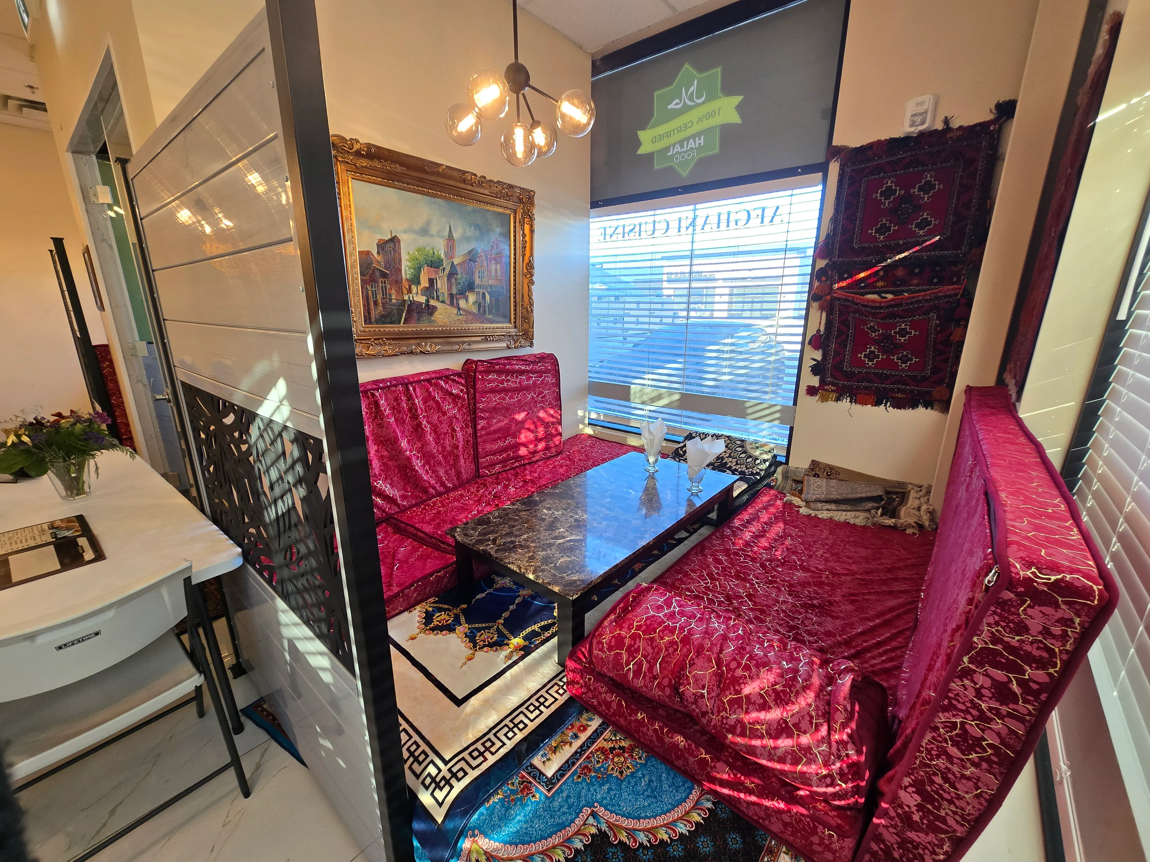 Mantu Afghan dumplings at Afghan Chopan Kebab Edmonton AB